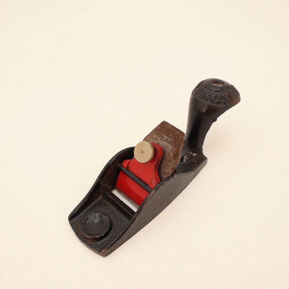 Stanley No 100 Squirrel Tail Block Plane Vintage Woodworking Tool Made in USA